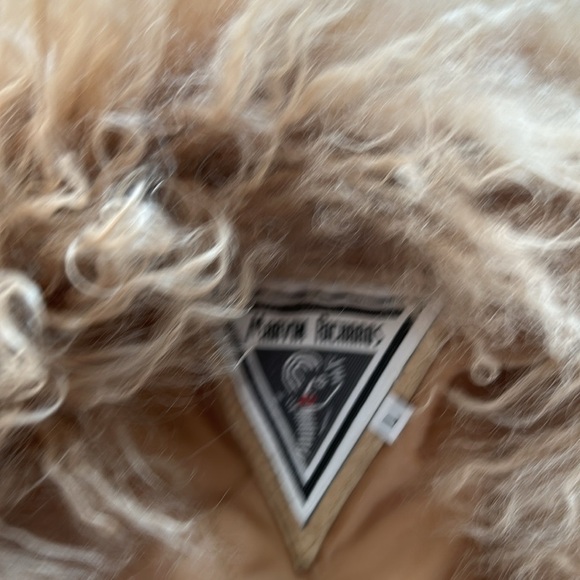 Vintage marvin richards Tan mongolian lamb suede Women's penny lane coat - Picture 5 of 9